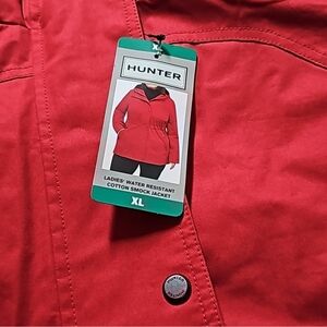 Hunter Ladies' water-resistant cotton smock jacket nwt